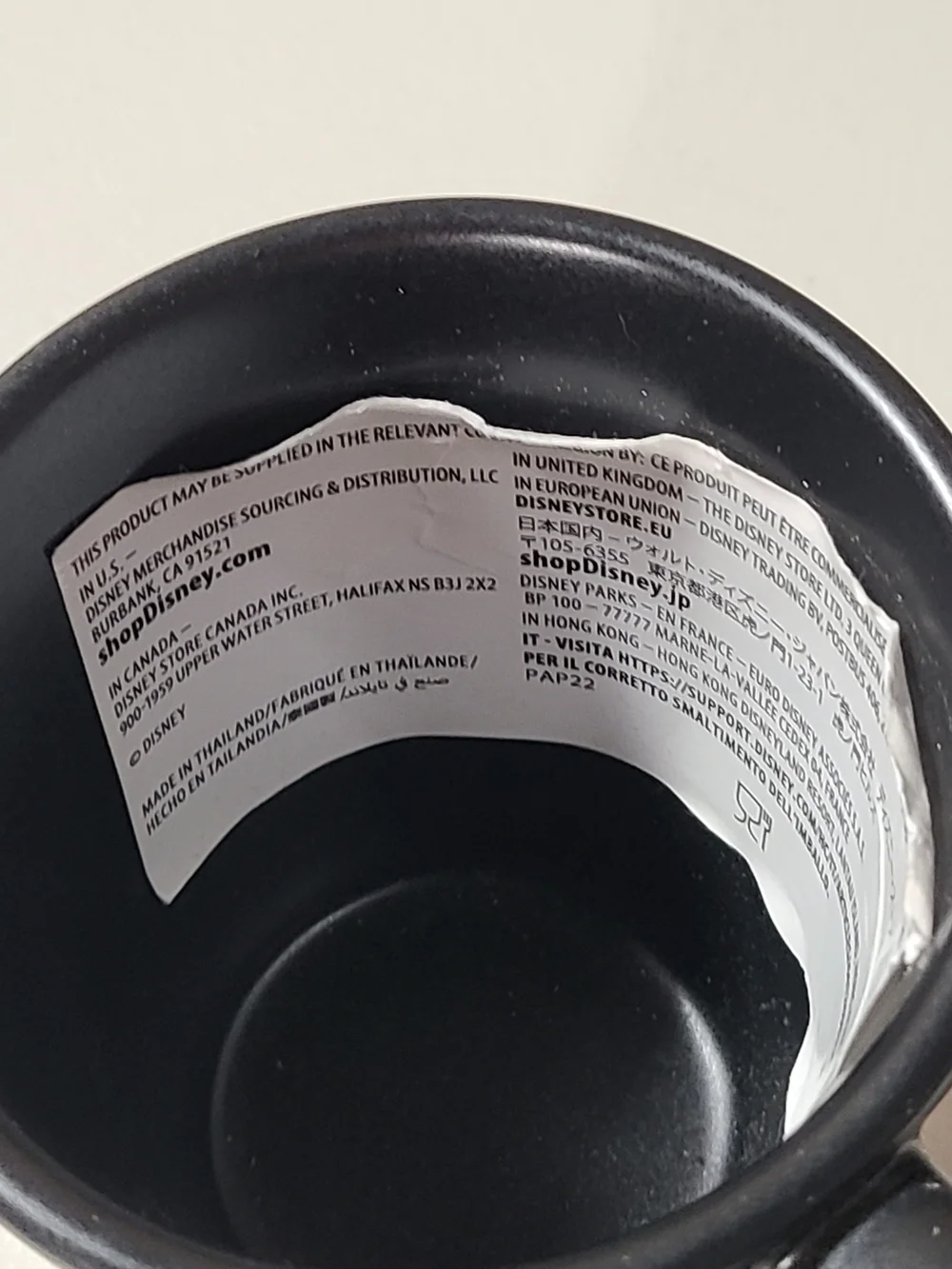 Disney Encanto Isabela Black Ceramic 11oz Mug Coffee Cup Flowers